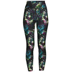 ♛4/$20♛ NWT Athletic Works High Rise Leggings Black Colorful Floral Print